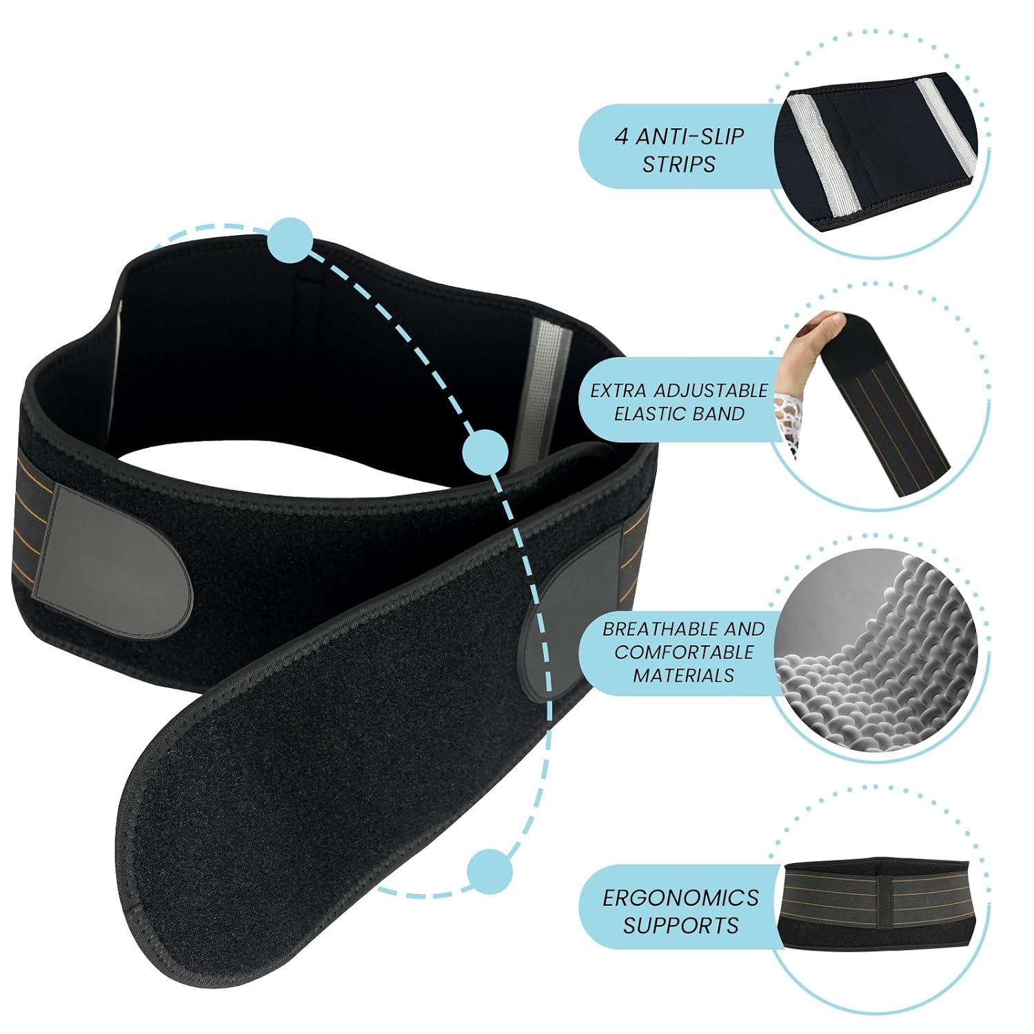 Detalle 2 de JIUFENTIAN Sciatica Belt relief back pain
