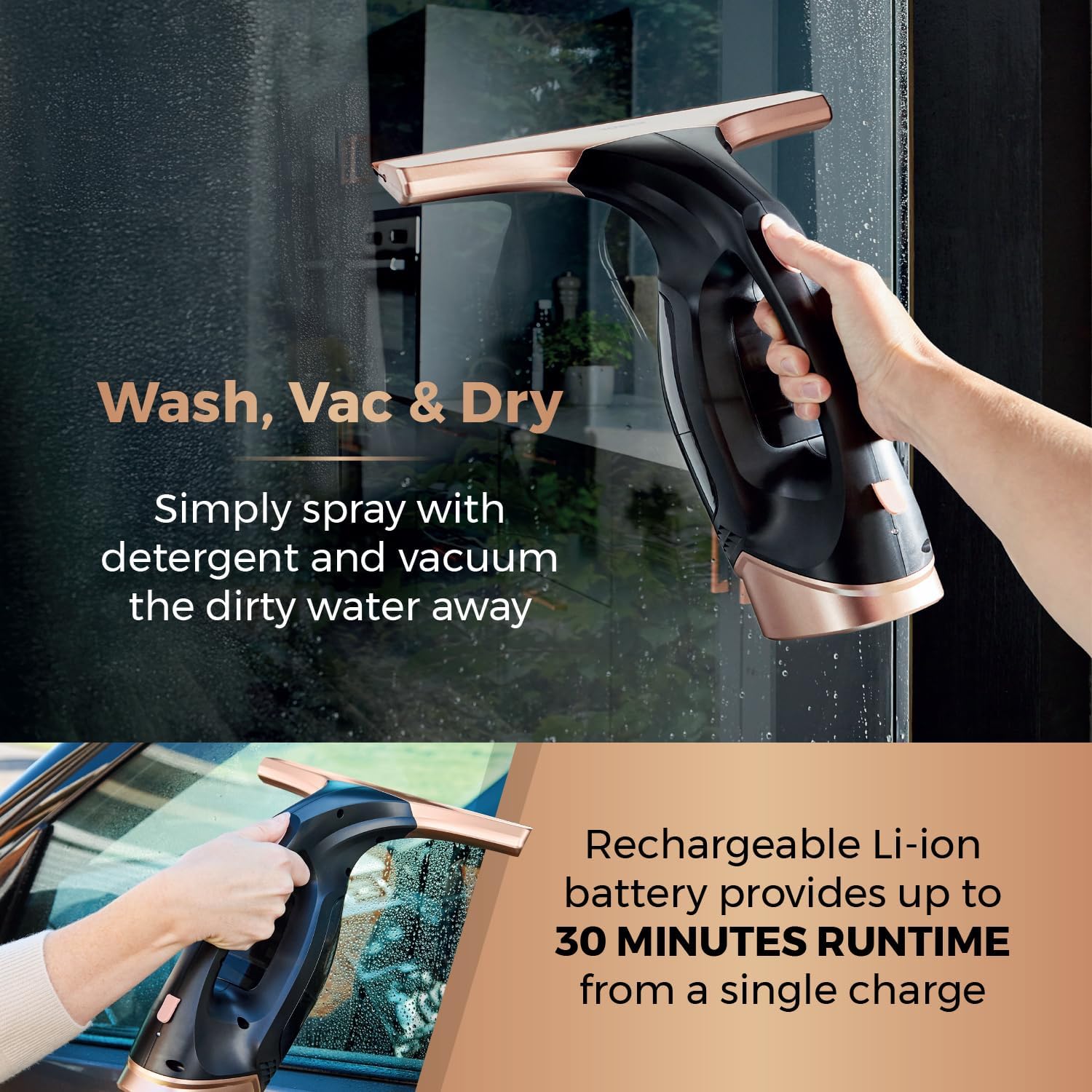 Thumbnail 2 de Tower T131001BLG window vacuum cleaner 20W