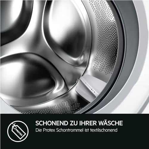 Detalle de AEG Waschmaschine Serie 6000 8 kg mit ProSense Mengenautomatik – L6AMZ48FL