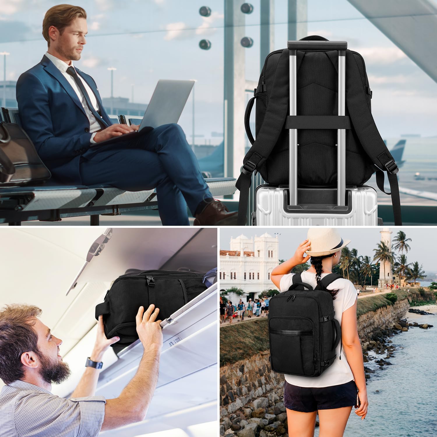 Thumbnail 5 de VSNOON Ryanair 40x30x20 24L cabin backpack