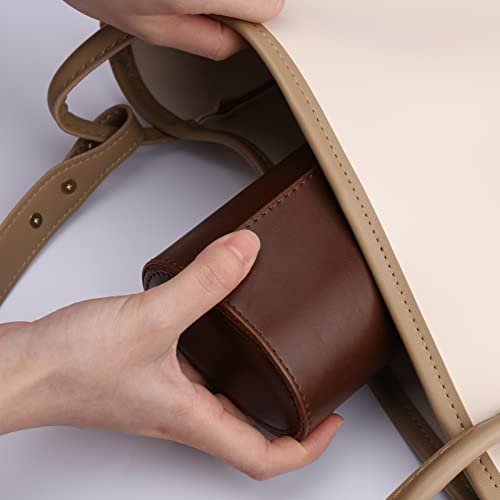 Thumbnail 6 de RoYiio Caja de Reloj Cilíndrica con 2 Ranuras – Estuche de viaje luxe en Marrón para relojes