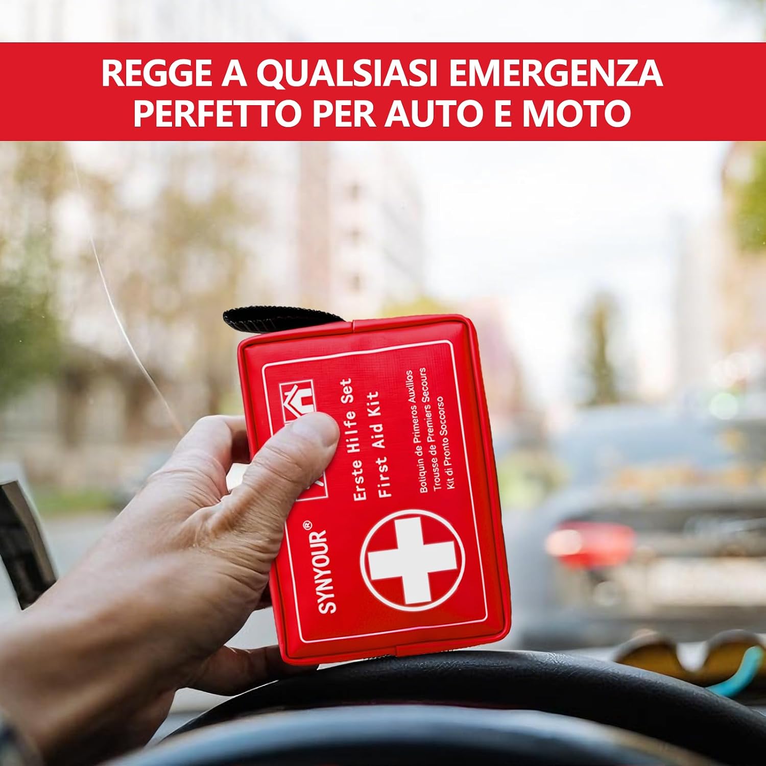 Detalle de SYNYOUR Mini kit pronto soccorso 80 pezzi
