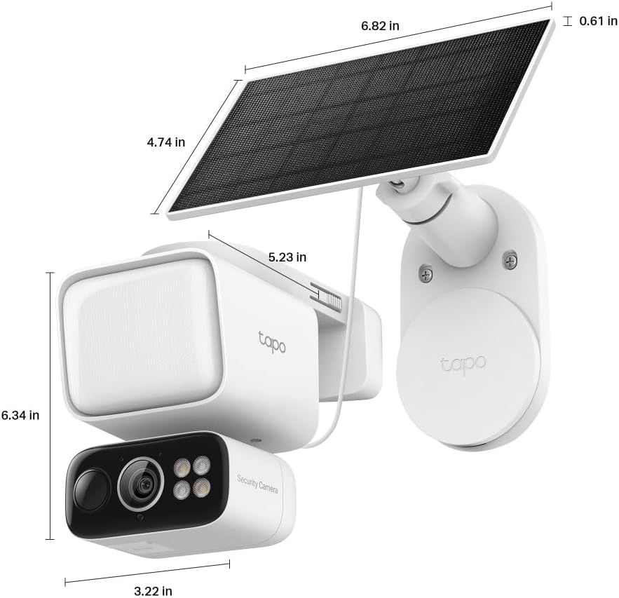 Thumbnail 3 de Tapo C615F 3MP Solar Security Camera