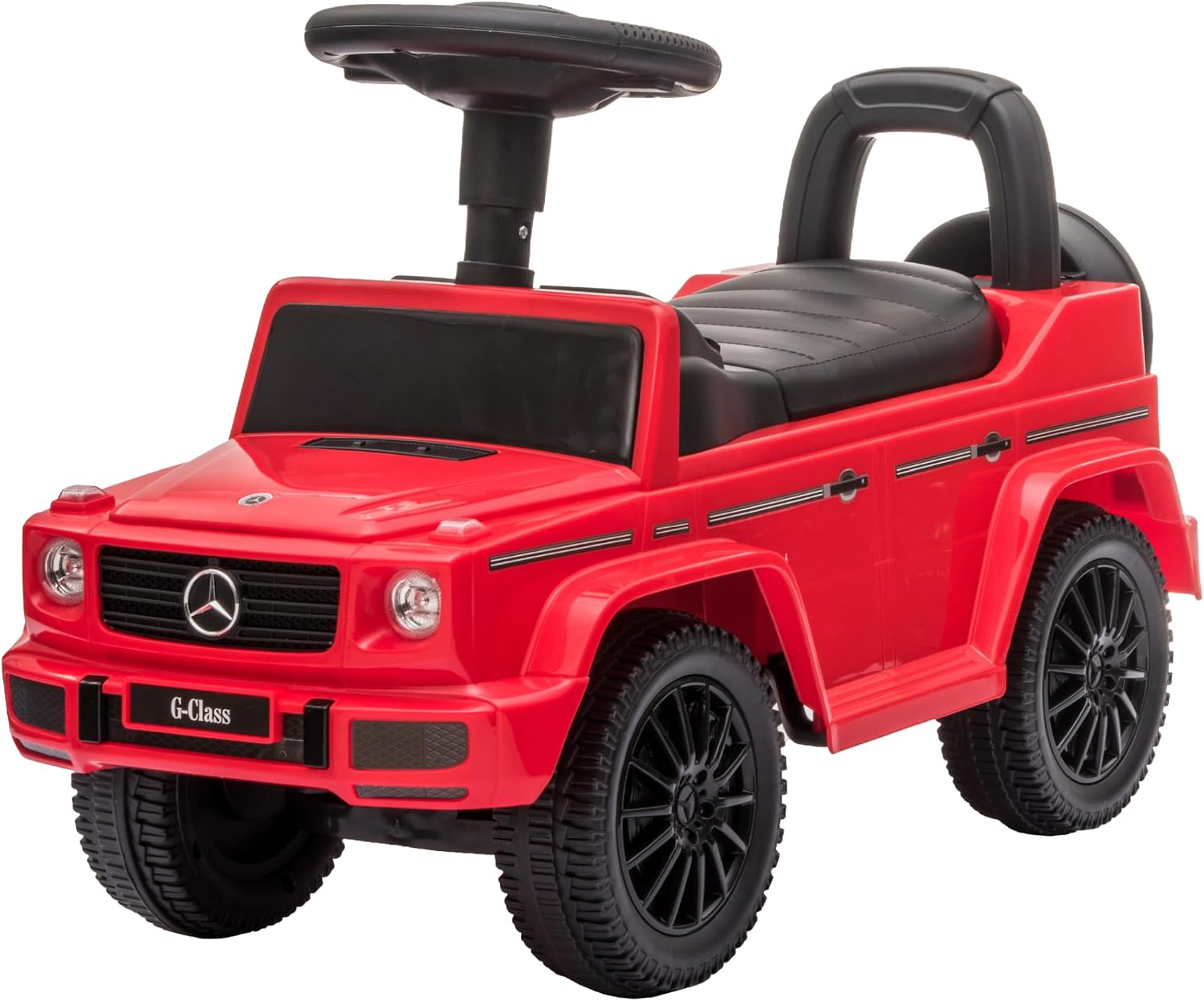 Detalle de Baroni Toys Suv Mercedes Ride-On 1-4 anni 69,5x29x43 cm Rosso