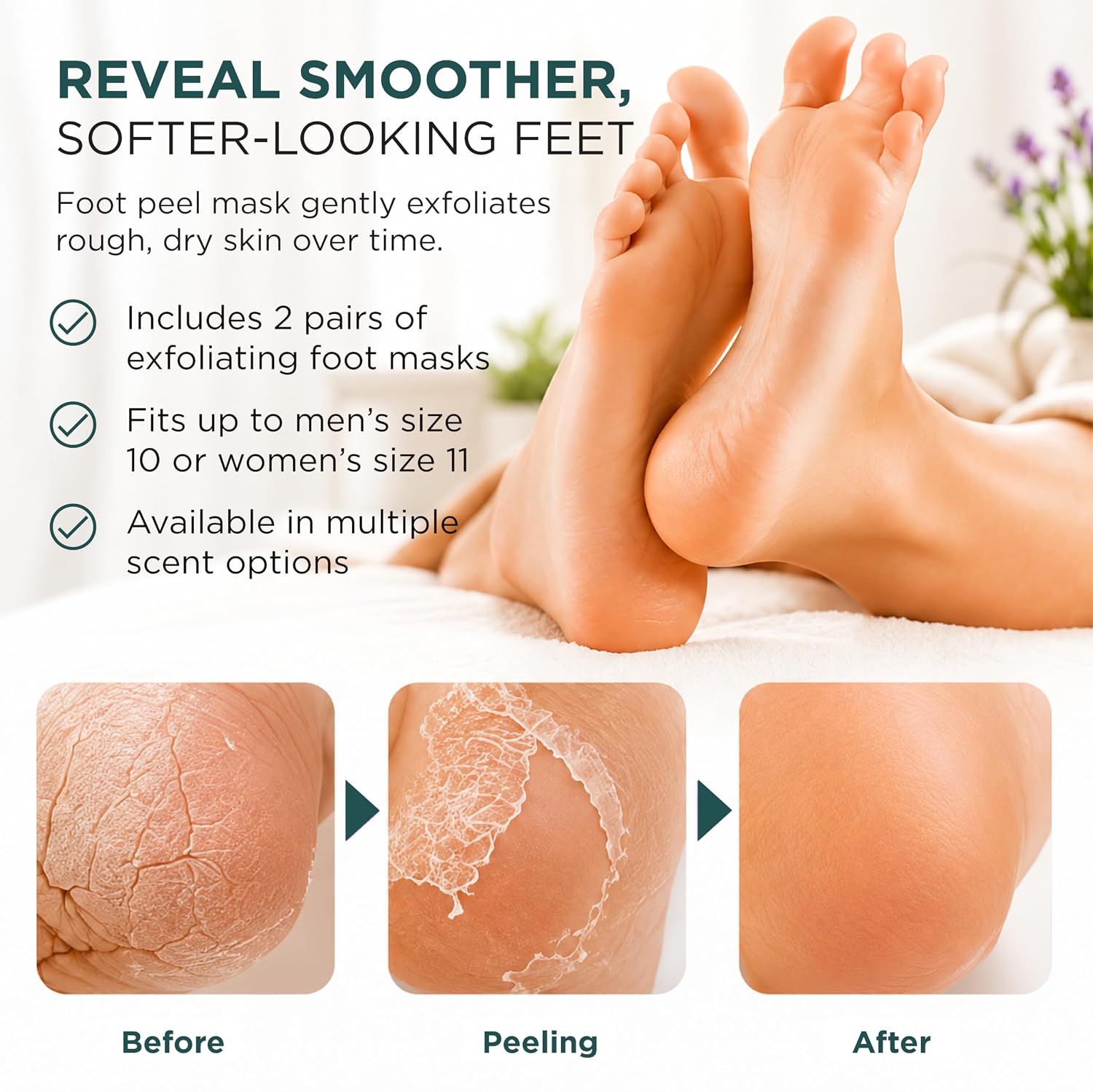 Thumbnail 3 de DERMORA Foot Peel Mask for Soft Feet