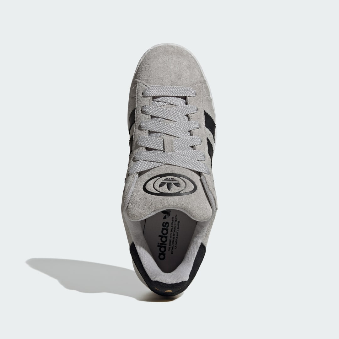 Detalle de Zapatilla Campus 00s de Adidas – gris, estilo urbano con alma retro