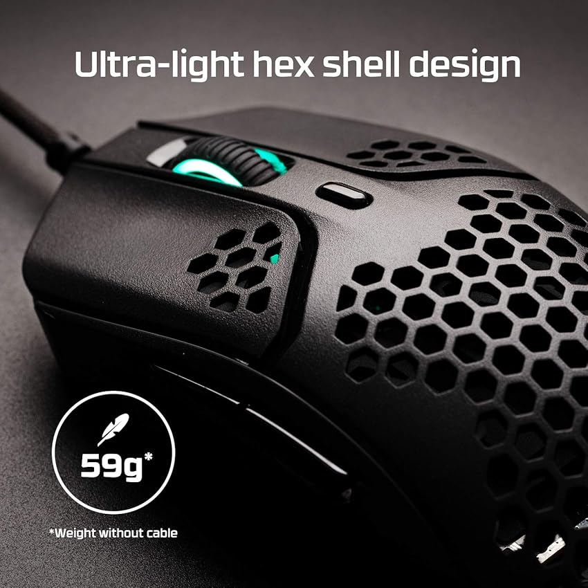 Thumbnail 1 de HyperX Pulsefire Haste – Ratón para juegos ultraligero 🖱