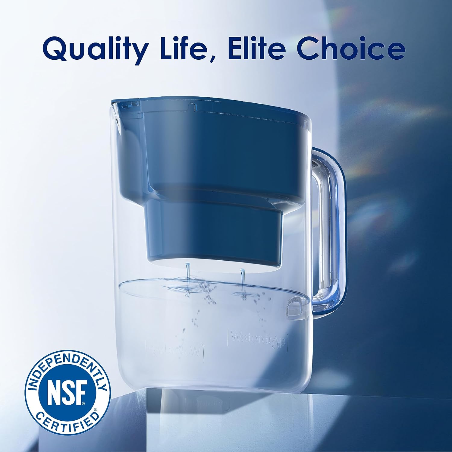 Detalle de Waterdrop Lucid 3.5L water filter jug