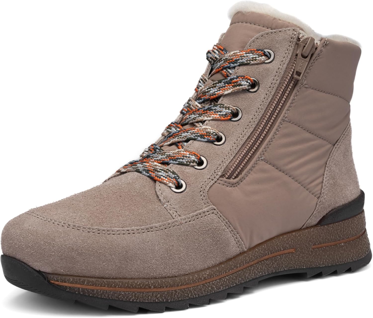 Detalle de ARA Stiefelette Osaka Schwarz – Wechselfußbett und High Soft Winterfutter