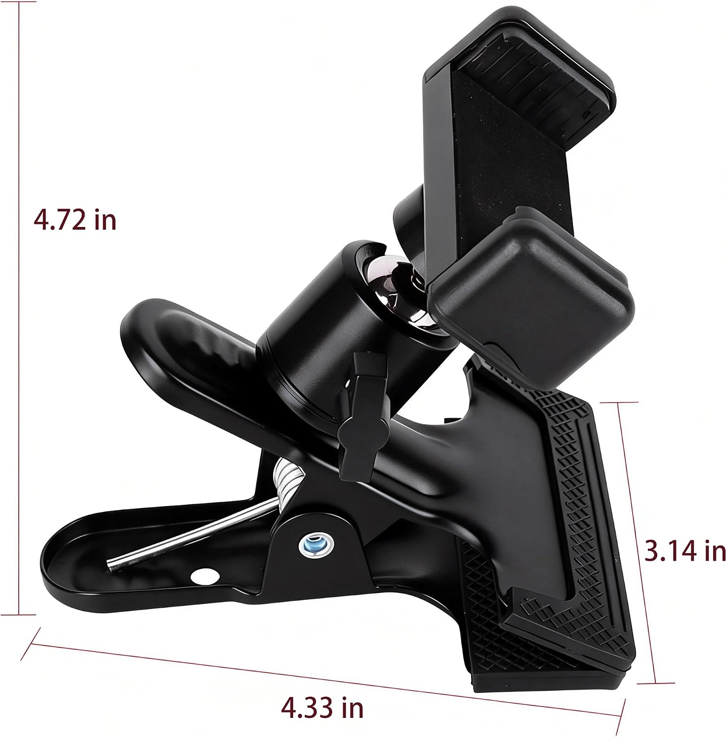 Thumbnail 6 de BLOBY MI-UK001 Guitar and Bass Headstock Phone Mount, 360° Rotating, Black
