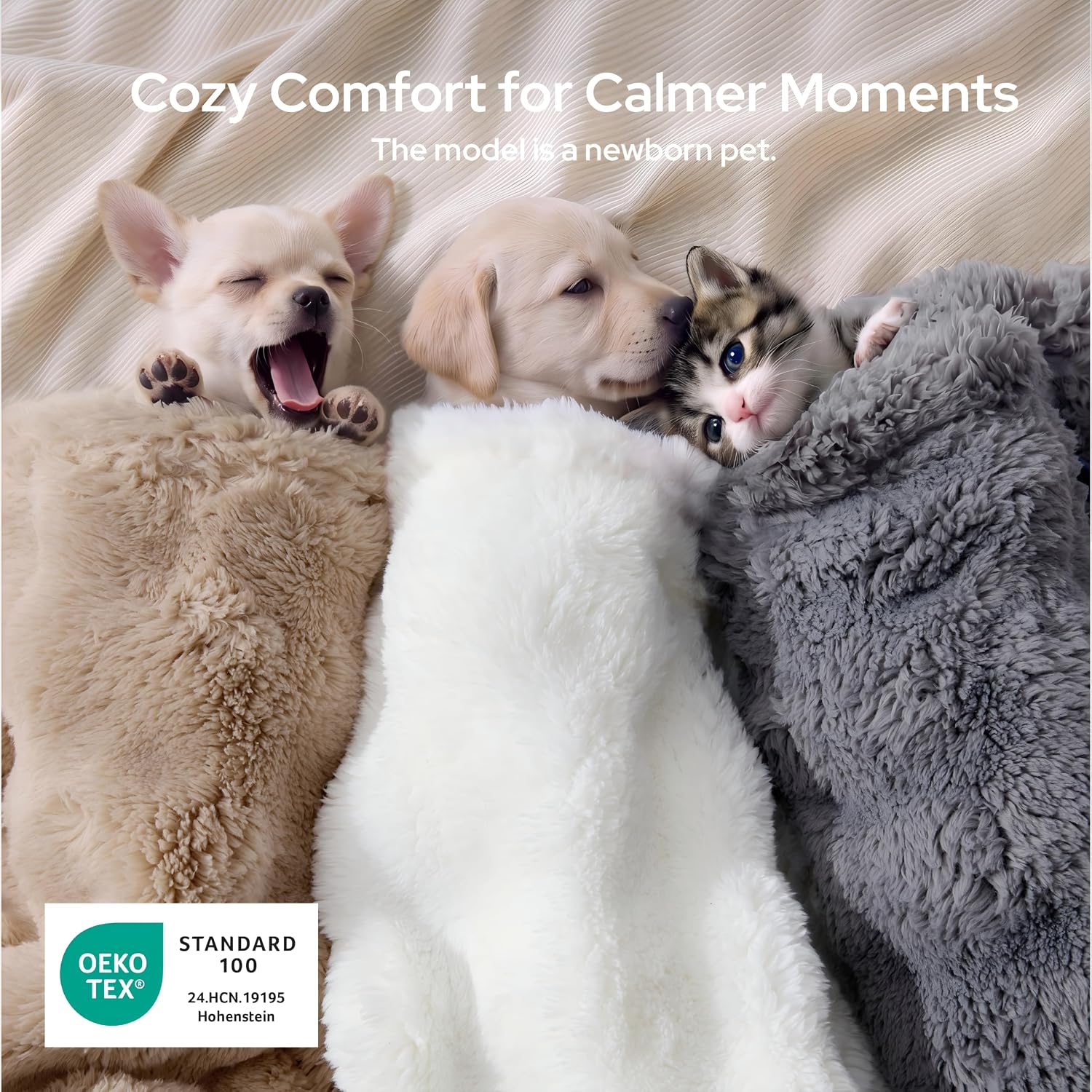 Detalle 2 de Bedsure Small Dog Blanket 23x16