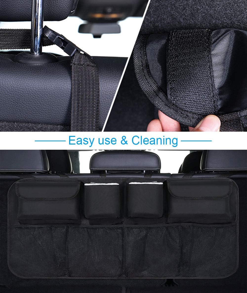 Thumbnail 5 de URAQT Car Boot Organiser Waterproof kick mats, Multi-pocket
