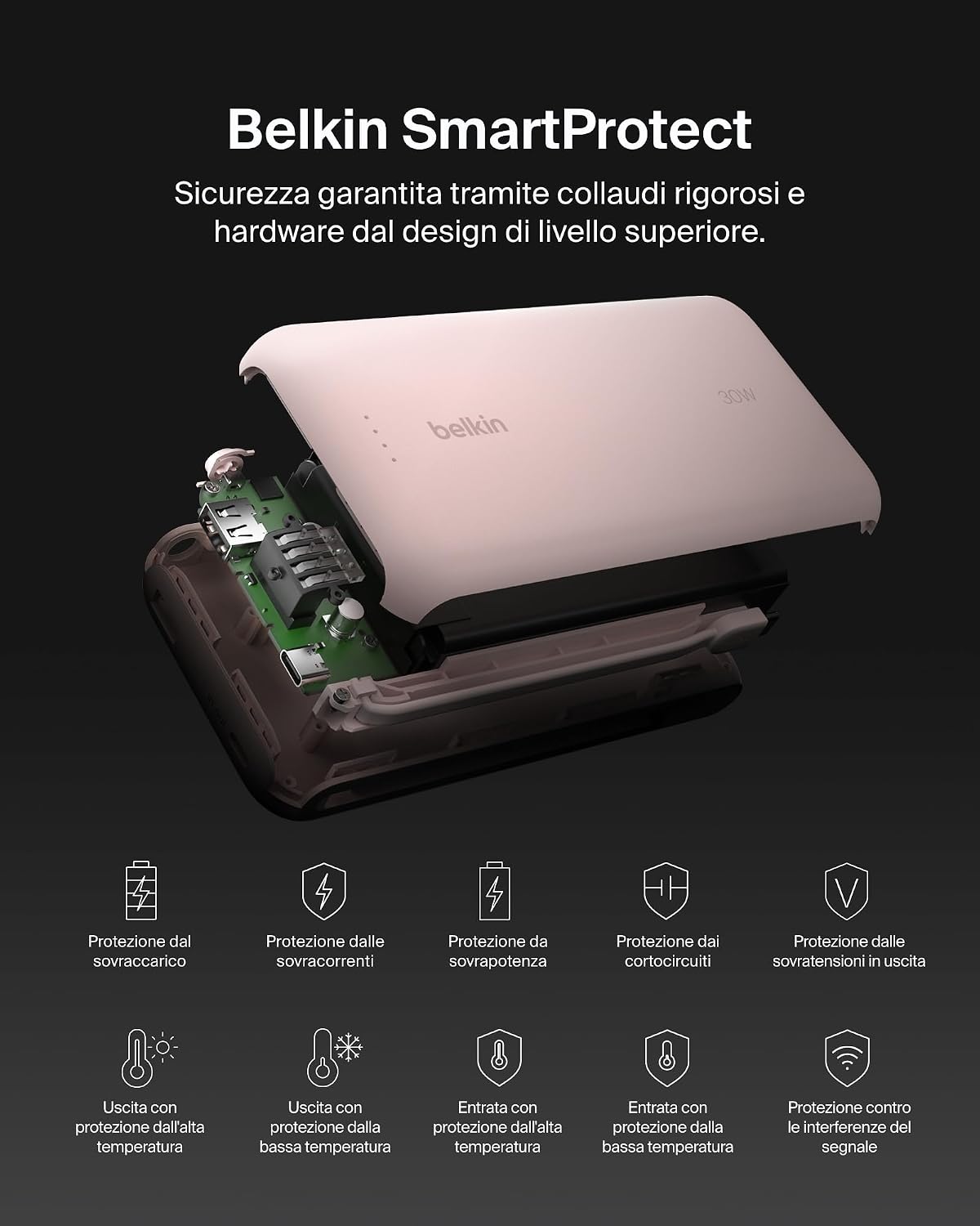 Thumbnail 6 de Belkin Caricabatteria portatile power bank 20.000 mAh 30 W