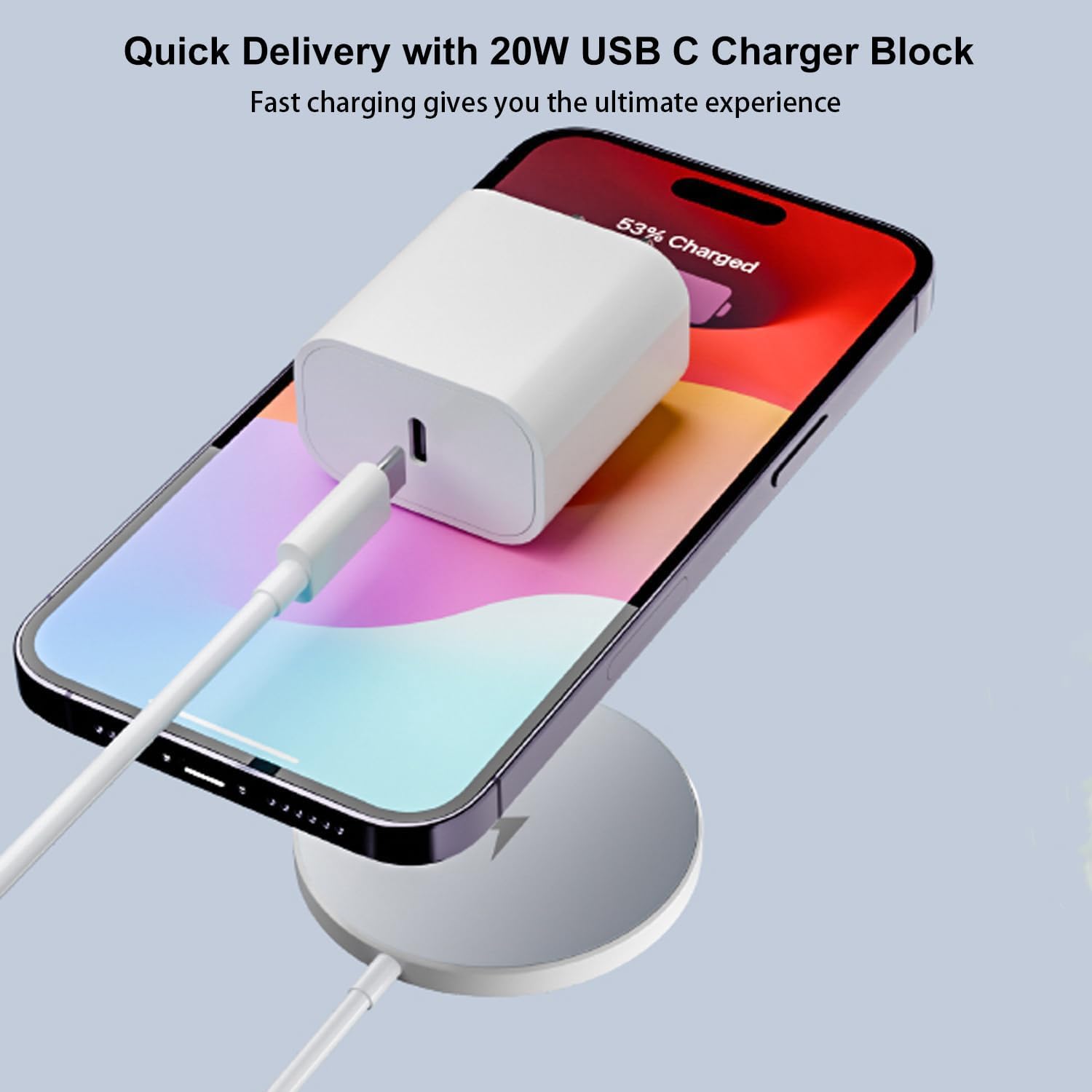 Thumbnail 5 de Apple MagSafe Magnetic Wireless Charger 15W