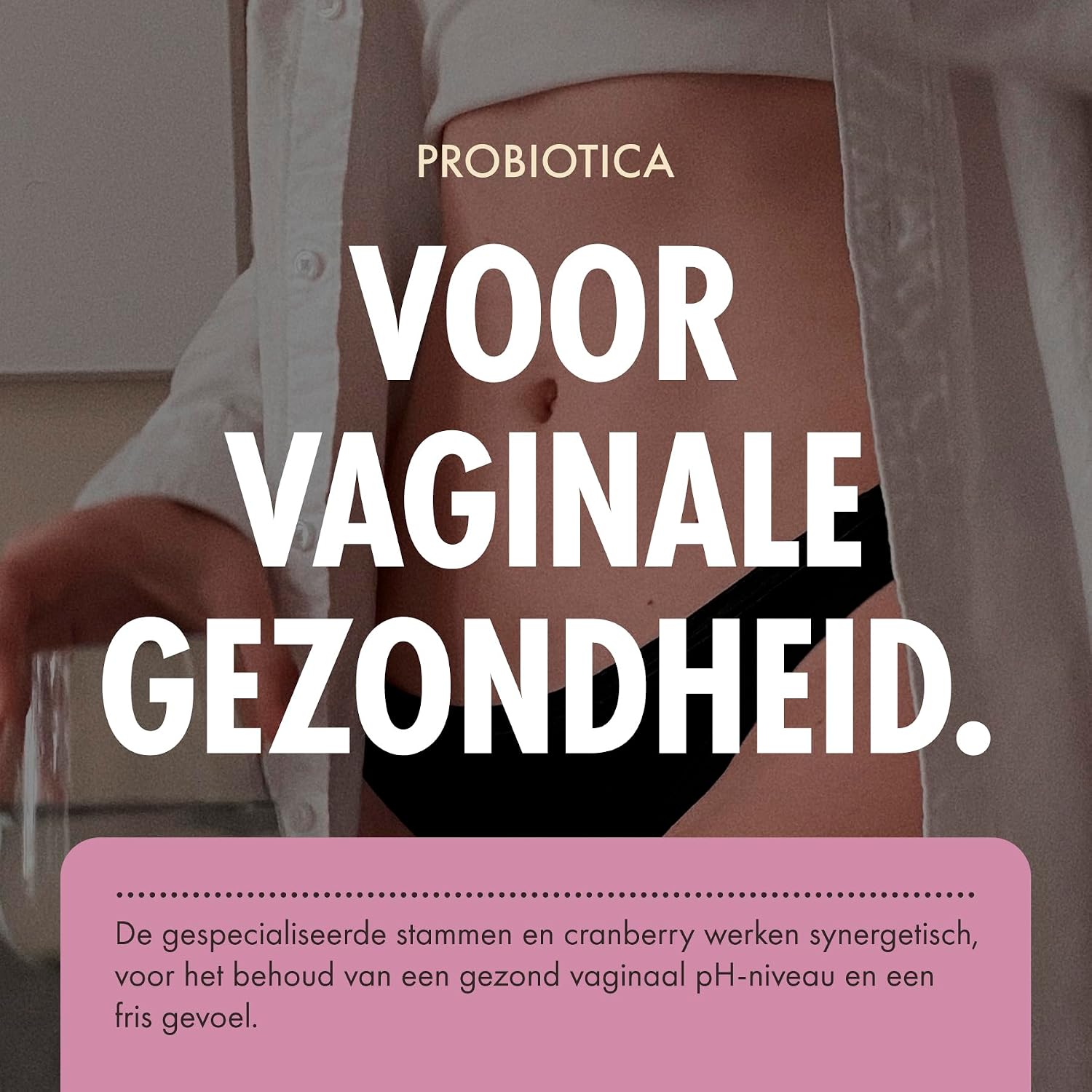 Detalle de Incite Nutrition Probiotica voor Vrouwen met 21 miljard CFU, cranberry en prebiotica