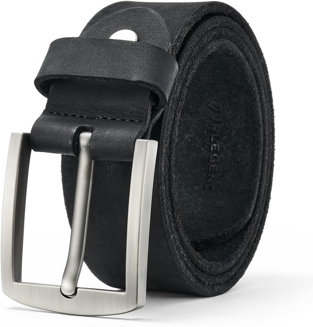 Detalle de VRLEGEND Ledergürtel 3,8 cm Vollleder