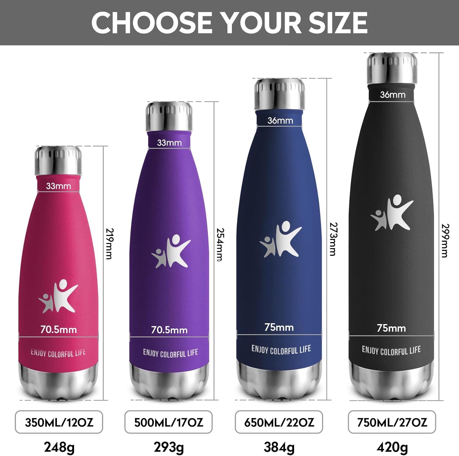 Detalle 2 de KollyKolla Botella Termica 500ml