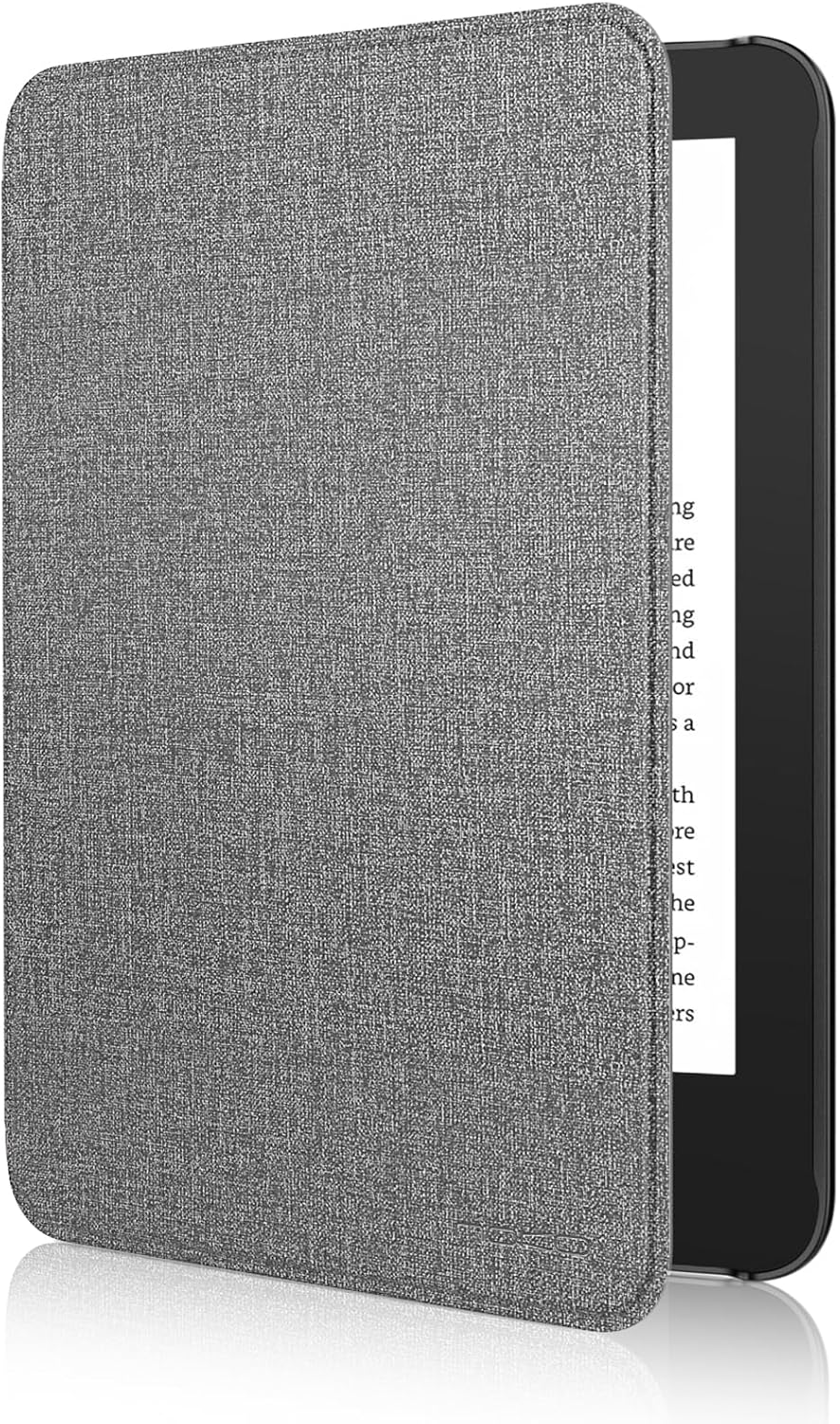 Detalle de MoKo Kindle Basic 11th Gen Case, Denim Gray, Slim with Auto Wake/Sleep
