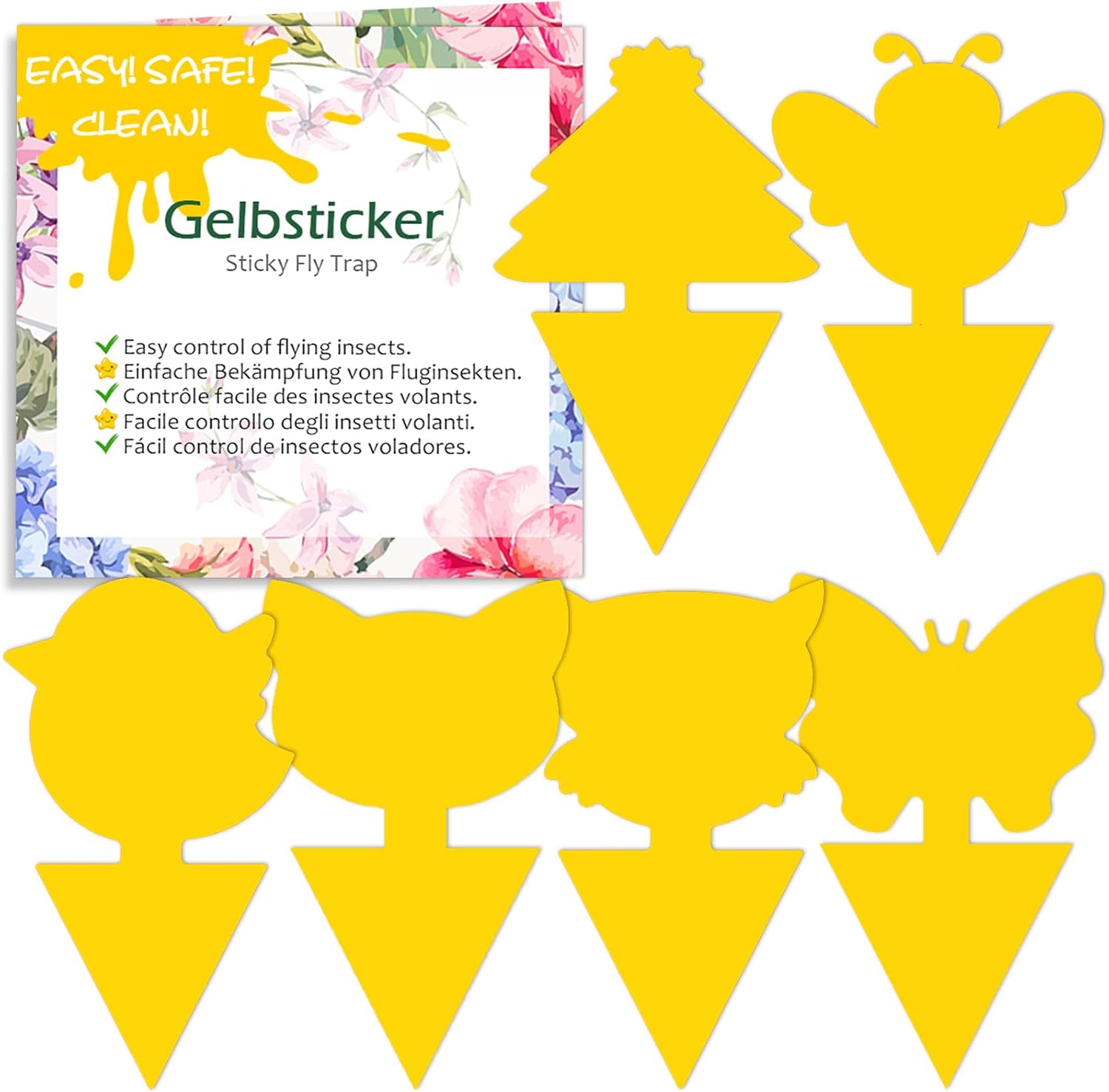 Thumbnail 6 de Blooven Gelbsticker Trauermückenbekämpfung 30 Stück