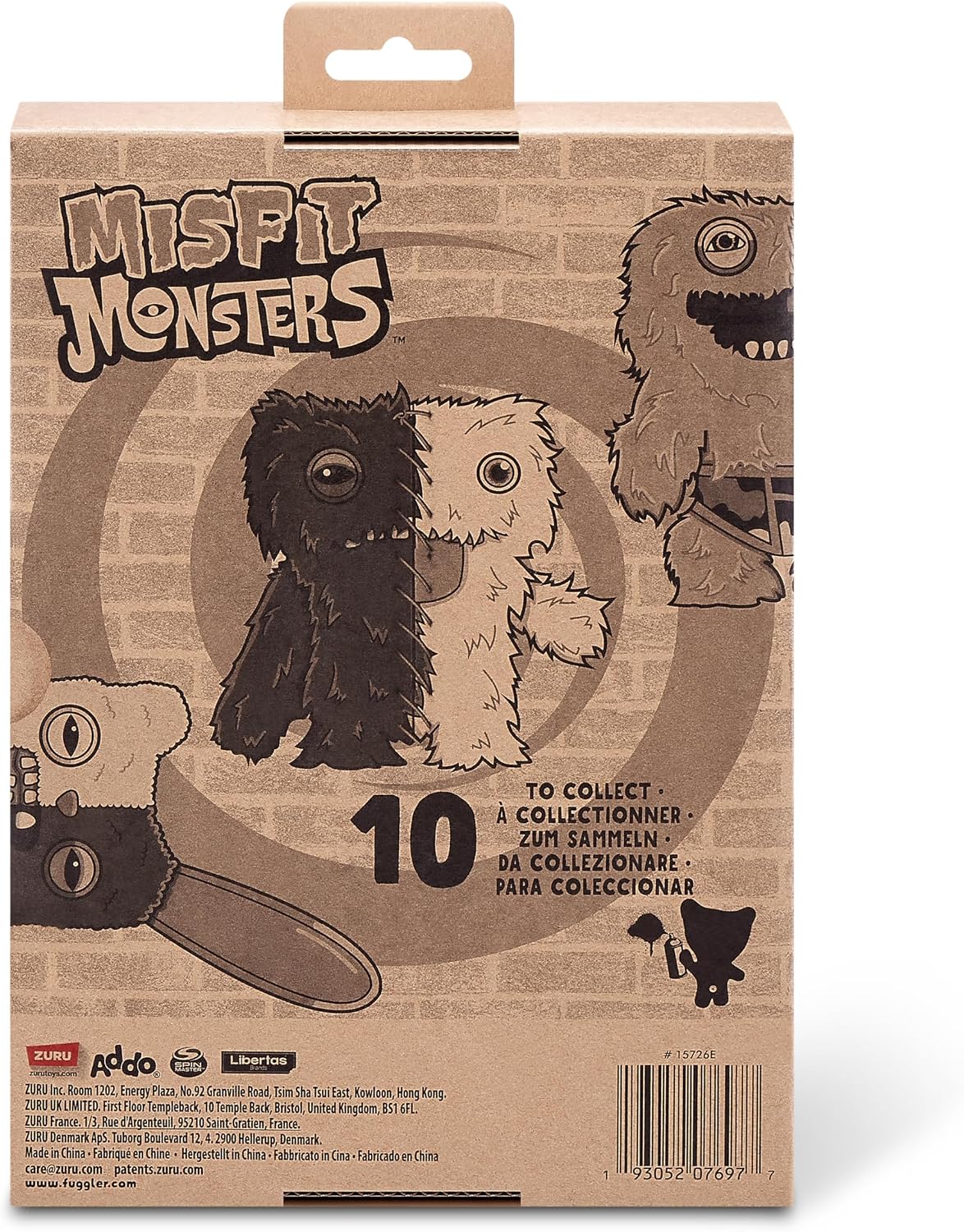 Thumbnail 6 de Fuggler Misfit Monsters 22 cm série 1