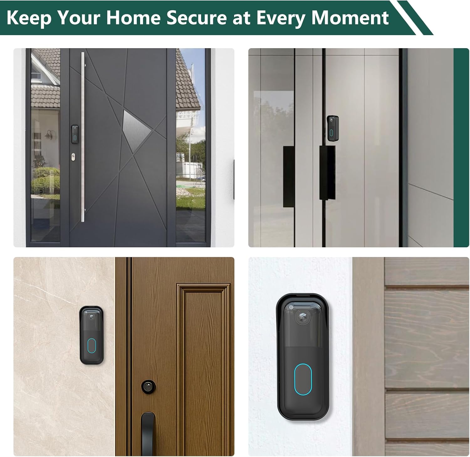 Thumbnail 6 de Blink Doorbell Mount: Adhesive Door Mount for Blink Video Doorbell 2nd Gen (Black)
