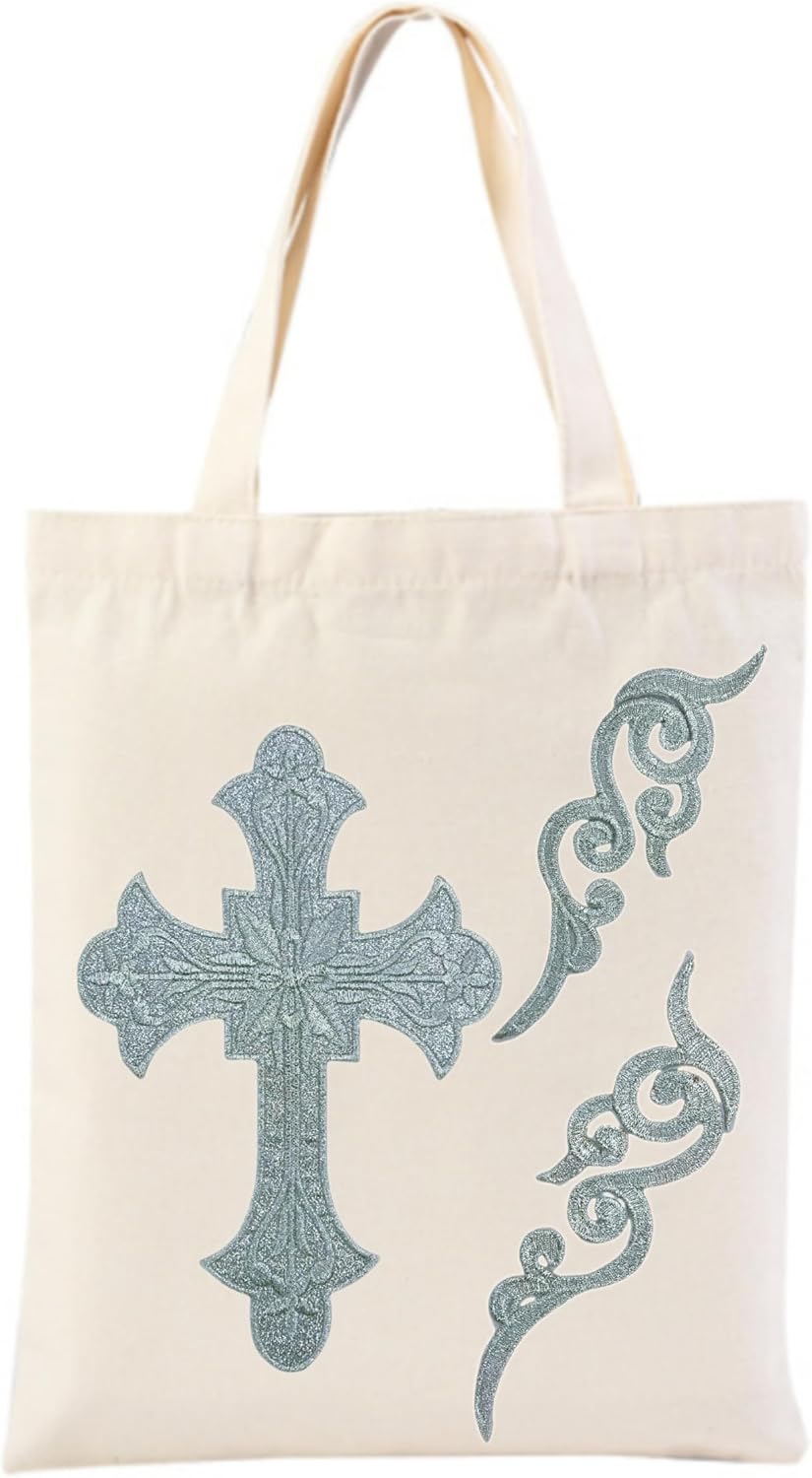 Thumbnail 2 de Decorative Cross Patches, Silver