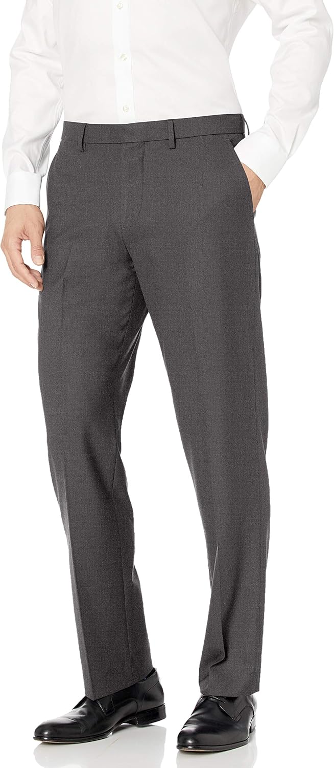 Thumbnail 5 de Amazon Essentials Men’s Classic-Fit Wrinkle-Resistant Stretch Dress Trousers