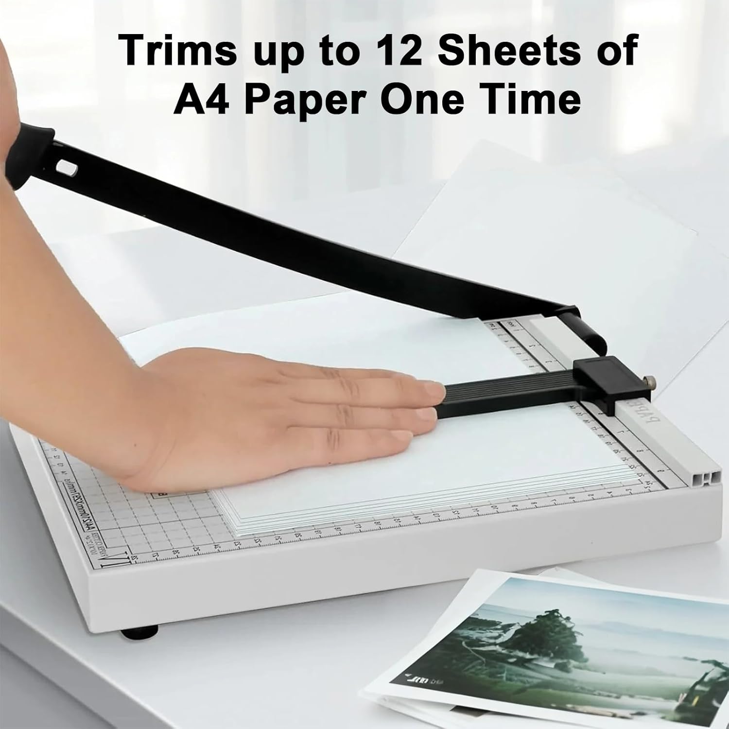 Thumbnail 1 de Guillotine Coupe-papier A4 12 feuilles