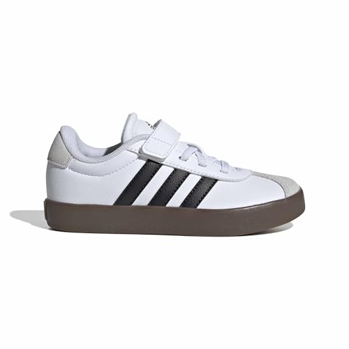 Thumbnail 2 de adidas VL Court 3.0 FTWR White/Core Black/Grey One 2 UK 34 EU
