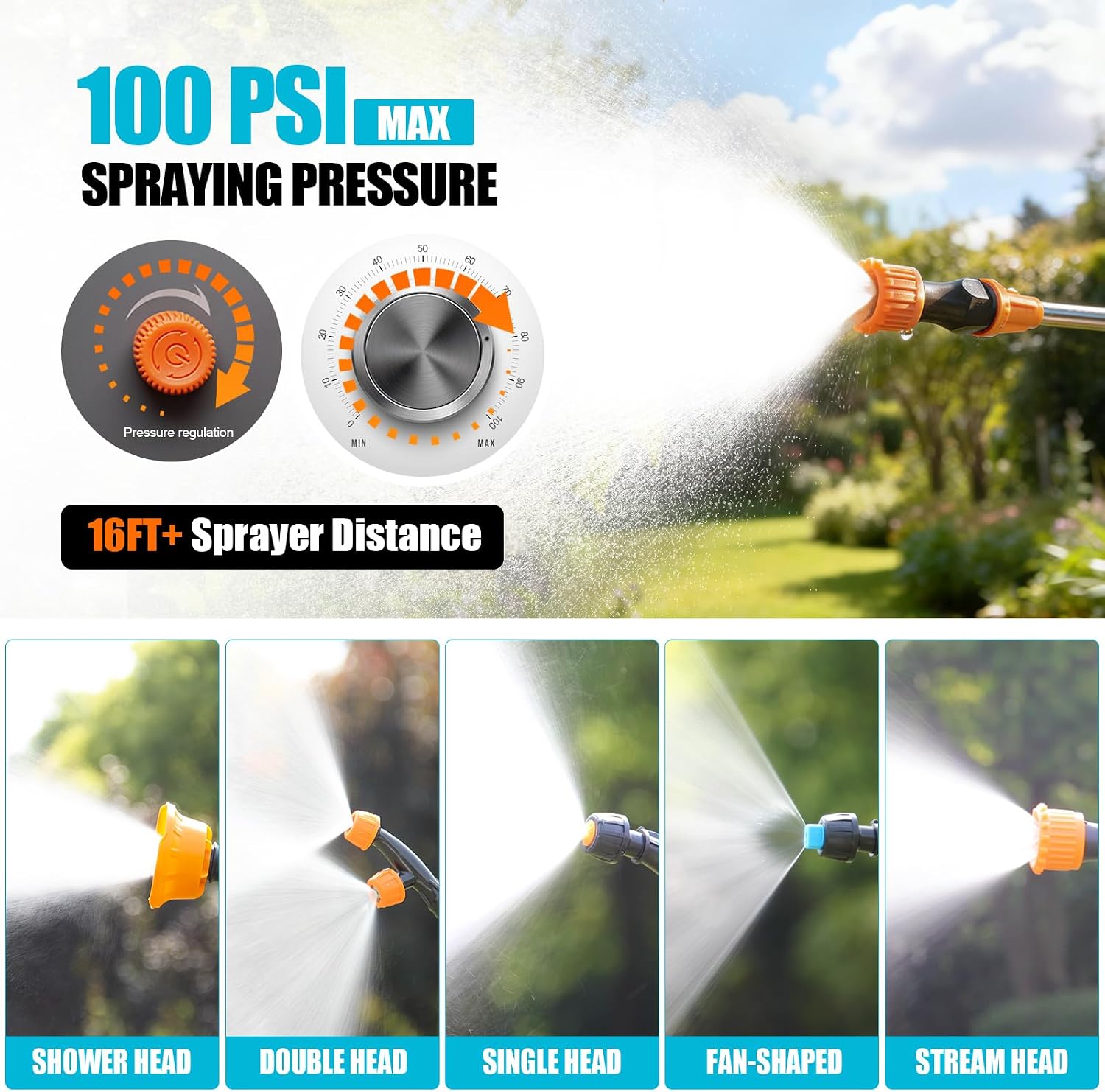 Thumbnail 2 de SideKing Knapsack Sprayer 16L electric