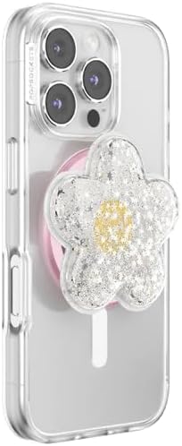 Thumbnail 1 de PopSockets 809339 MagSafe対応スマートフォングリップ スクイーズデイジー柄・着脱式スタンド