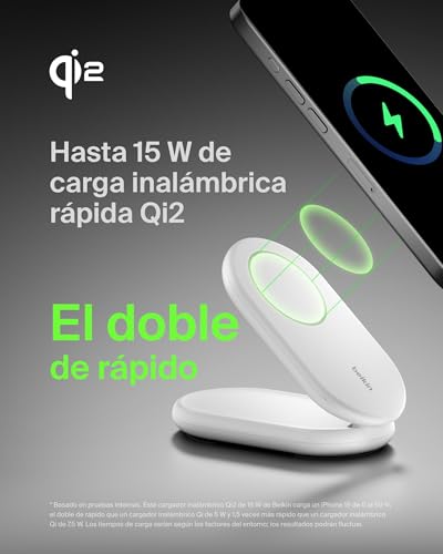 Thumbnail 2 de Belkin BoostCharge Cargador inalámbrico 15 W para iPhone