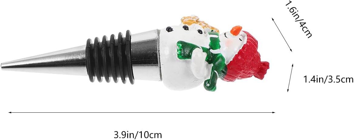 Thumbnail 5 de Healifty Christmas wine bottle stopper set