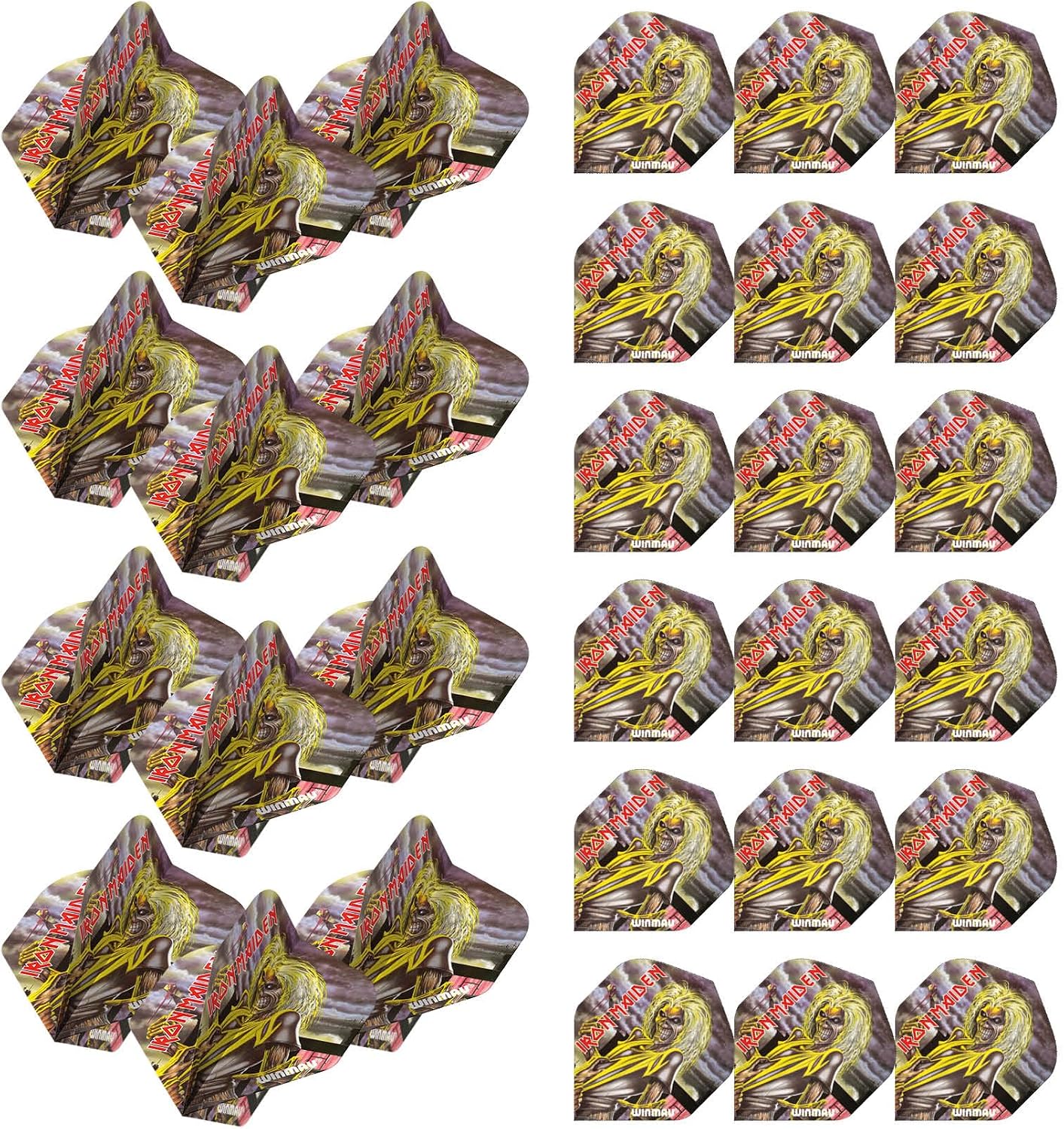 Detalle de WINMAU Rock Legends Dart Flights 100μm pack