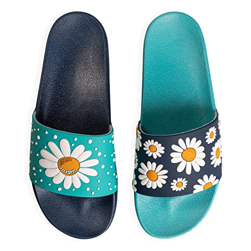 Detalle de Dedoles Badeschuhe Damen Herren Kinder Badesandalen – lustige Designs, Unisex, Sommer