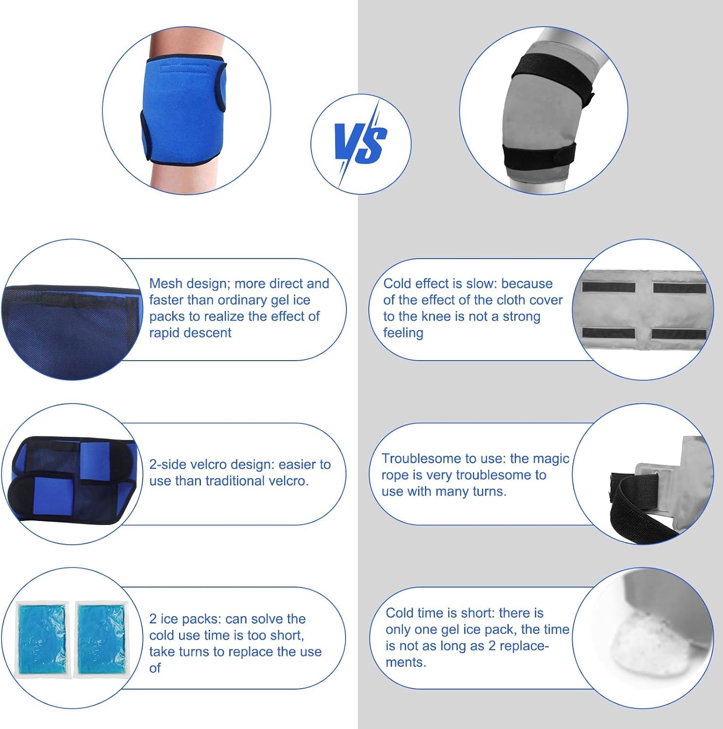 Thumbnail 6 de Knee Ice Pack Wrap 7.8 x 5.5
