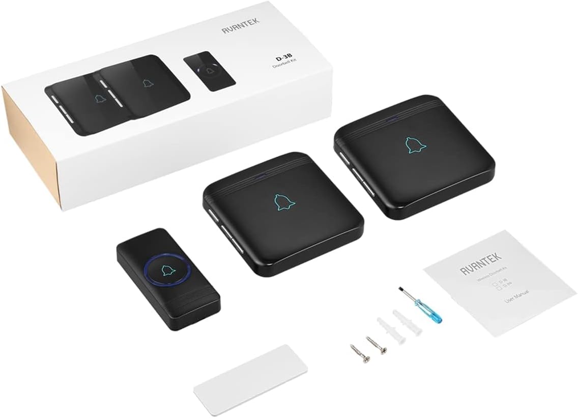 Thumbnail 6 de AVANTEK Wireless Doorbell, 1300 ft Range