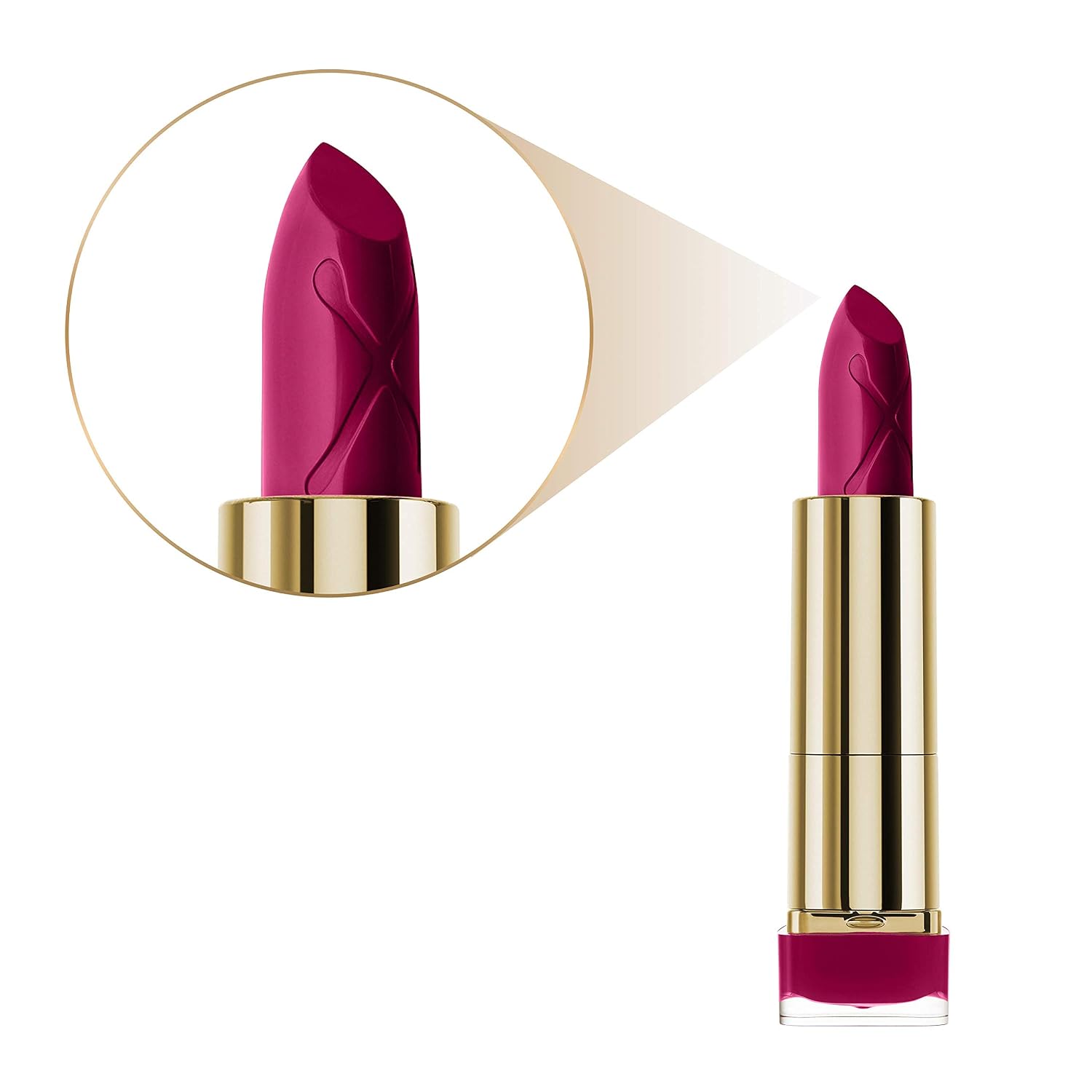 Detalle 2 de Max Factor Colour Elixir Lippenstift Mulberry 130 (Pflegender Lipstick, 1-Pass-Farbe)