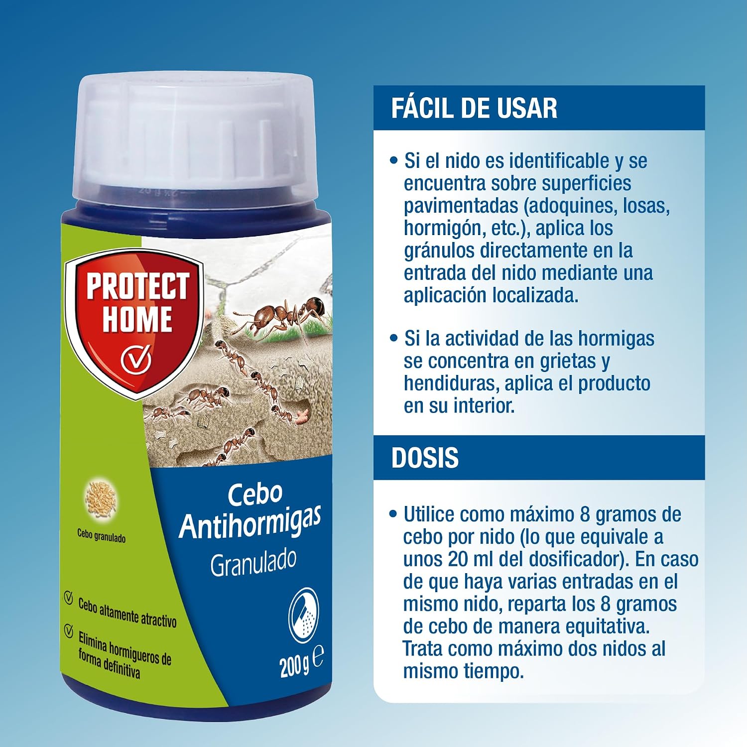 Thumbnail 3 de PROTECT HOME Cebo Antihormigas granulado