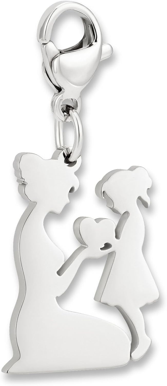 Thumbnail 6 de GD GOOD.designs Charms Anhänger mit Karabiner-Verschluss – 316L Edelstahl, Silber oder 18K-Vergoldung