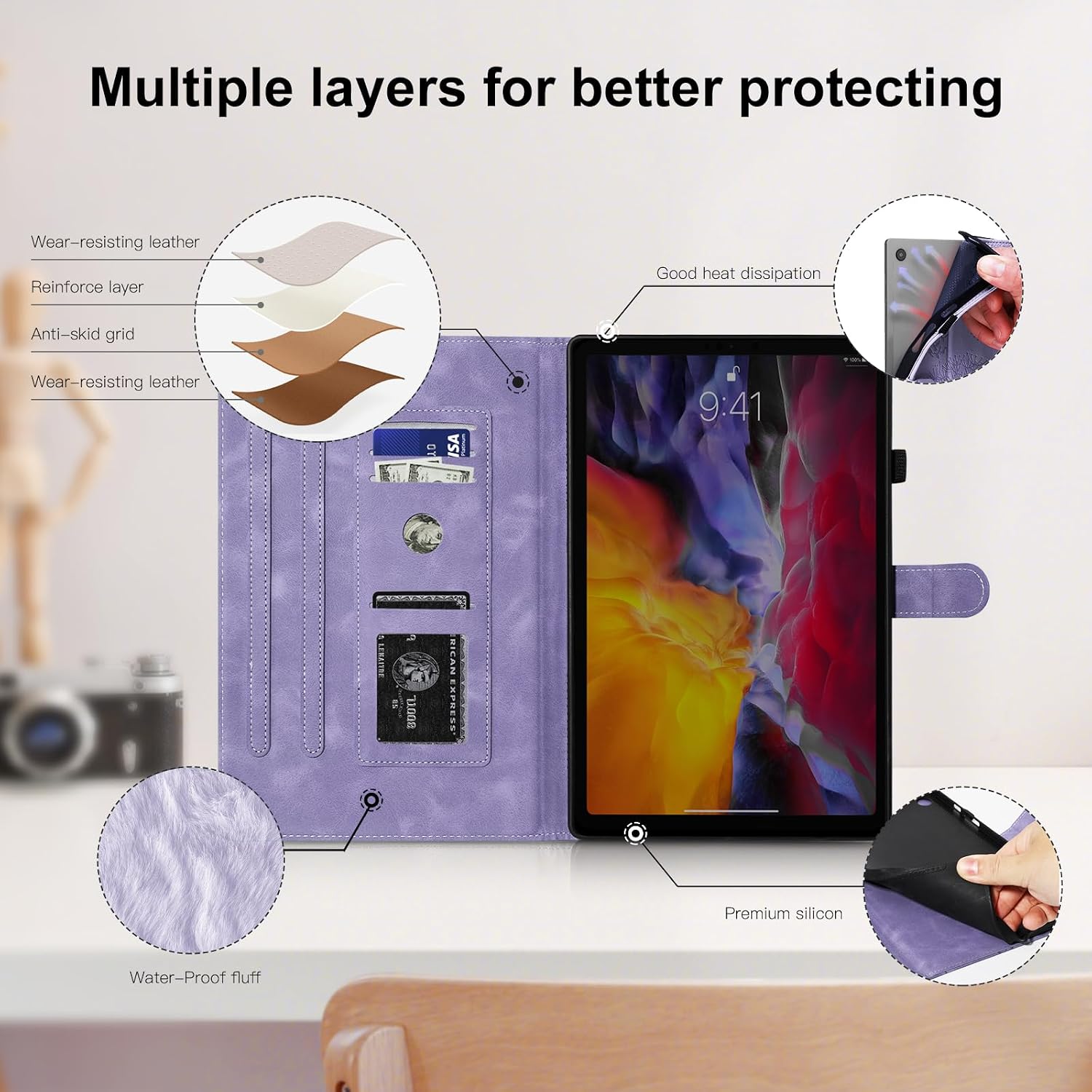 Detalle 2 de Auslbin tablet case for Xiaomi Redmi Pad 2 11-inch