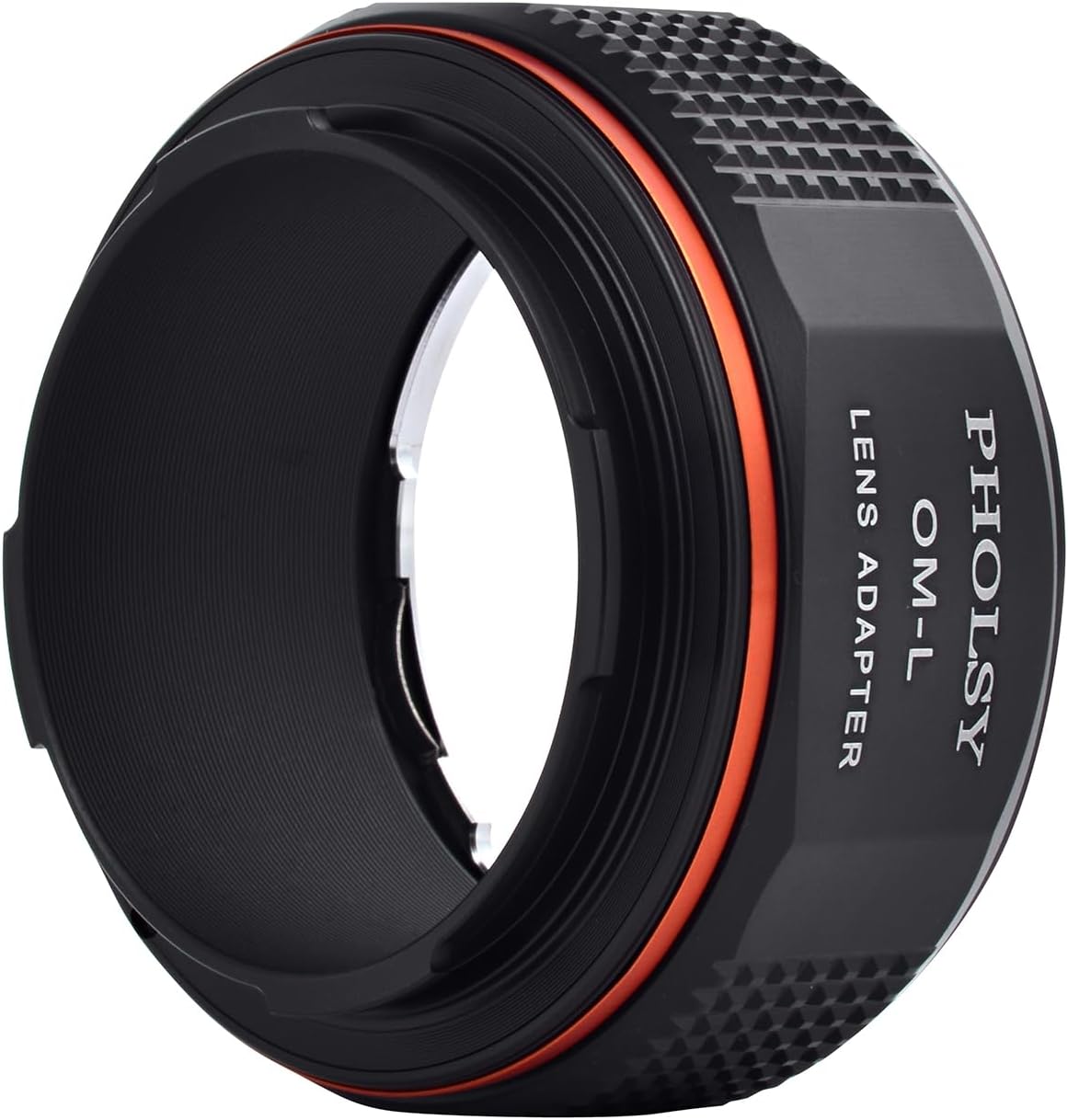 Detalle 2 de PHOLSY Objektivadapter OM auf L Mount – Konverter für Olympus Zuiko OM-Objektive an L-Mount Kameragehäusen