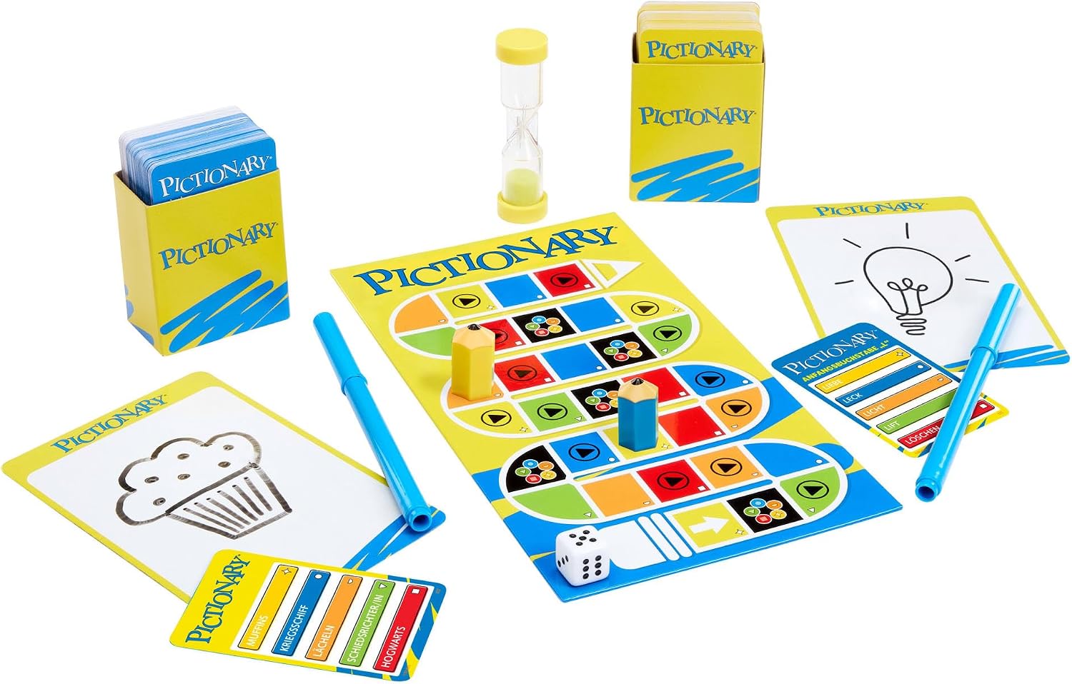 Detalle 2 de Pictionary Familienbrettspiel für 2 Teams