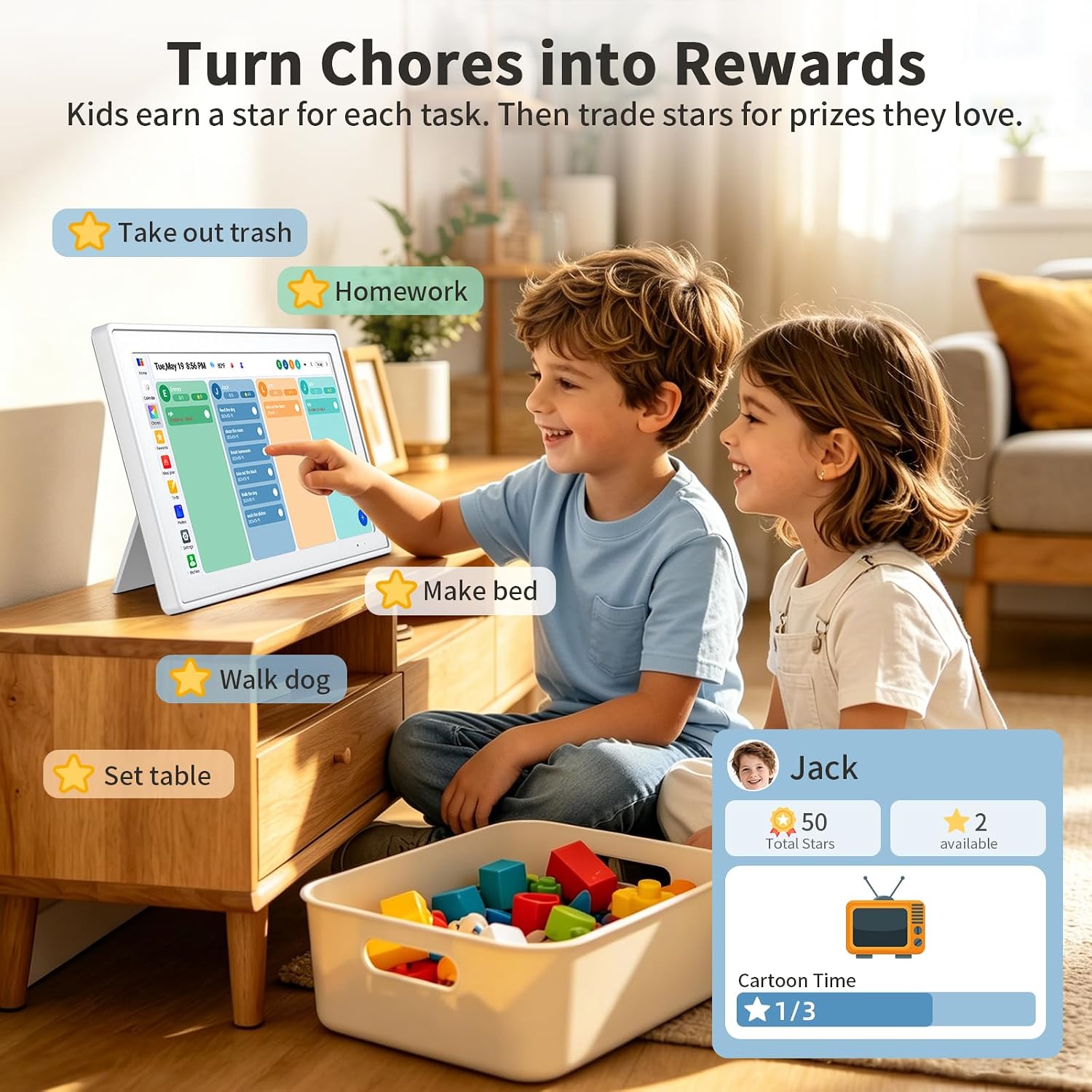 Detalle de Digital Family Calendar 15.6-inch Touchscreen