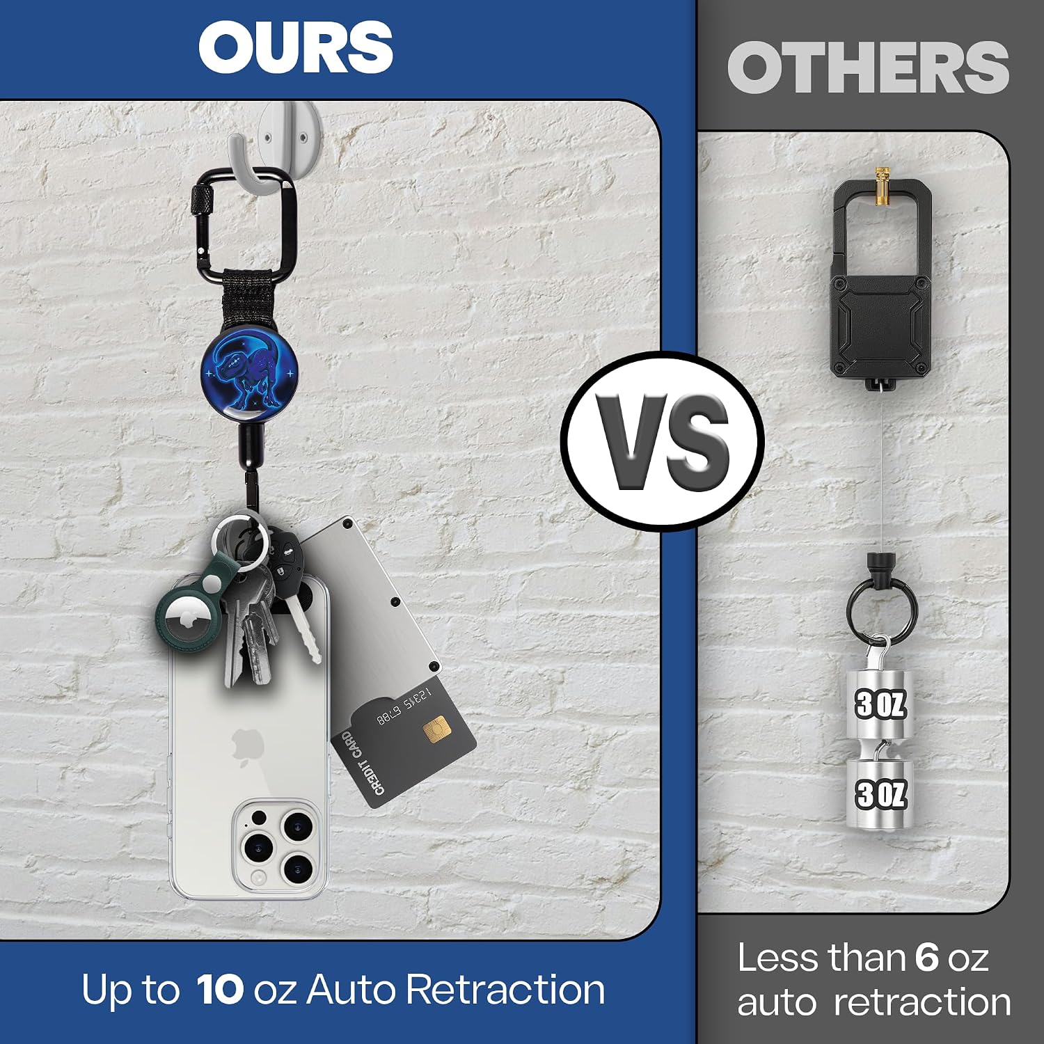 Detalle de ClutchLoop phone tether with 30-inch steel cable