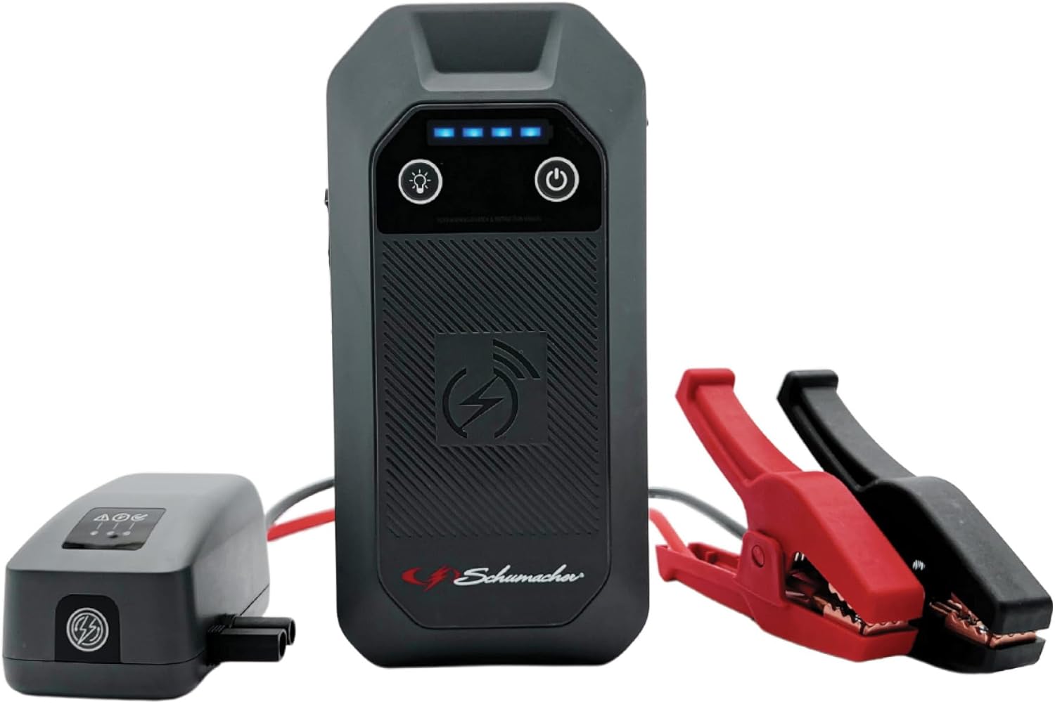 Detalle de Schumacher Compact SBX505: Avviatore Auto 1500A 12V con Booster Li‑Ion e Morsetti Sicuri