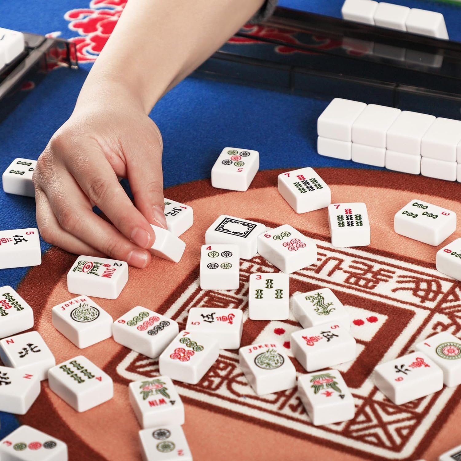 Thumbnail 4 de GUSTARIA 1.2" American Mahjong Tiles - 166 Tiles (Tiles Only, No Dice or Accessories)