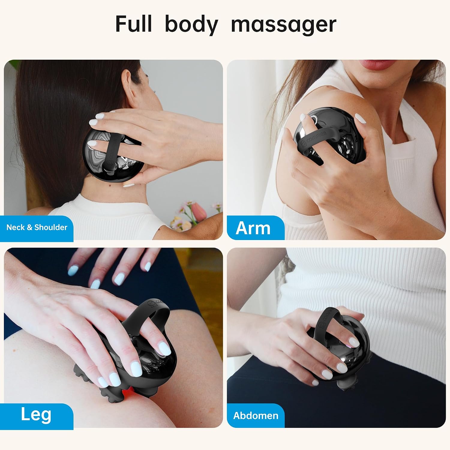 Thumbnail 6 de COMFIER Massaggiatore cordless per cuoio capelluto con 8 artigli e 3 modalità di massaggio