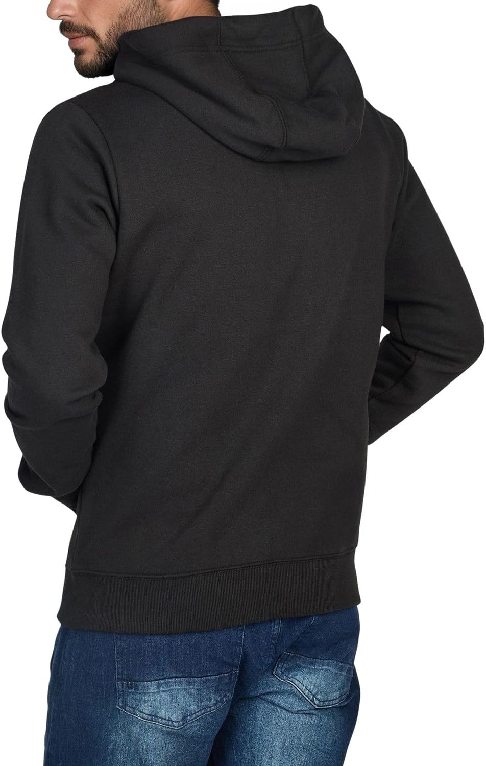 Detalle 2 de riverso Sweatjacke Herren mit Kapuze Regular Fit