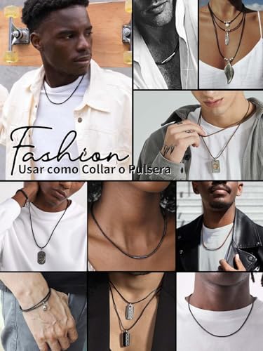 Thumbnail 4 de ChainsHouse chaîne cuir homme femme garçon 41 cm